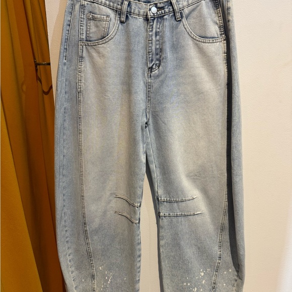 Barrel Leg Jeans by sweetkama - Picture 3 of 4